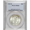 Image 1 : 1945-D 50C MS66 PCGS. PCGS Population (1467/107).