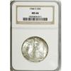 Image 1 : 1946-S 50C MS66 NGC. NGC Census: (985/37). PCGS Po