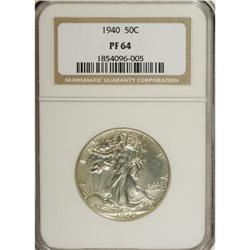 1940 50C PR64 PCGS. PCGS Population (670/1977). NGC Ce