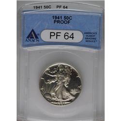 1941 50C PR64 ANACS. NGC Census: (482/2023). PCGS