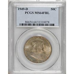 1949-D 50C MS64 Full Bell Lines PCGS. PCGS Populat
