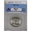 Image 1 : 1949-S 50C MS65 Full Bell Lines ANACS. NGC Census: