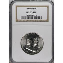 1960-D 50C MS65 Full Bell Lines NGC. NGC Census: (