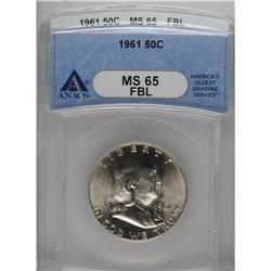 1961 50C MS65 Full Bell Lines ANACS. NGC Census: (