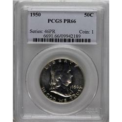 1950 50C PR66 PCGS. PCGS Population (357/25). NGC
