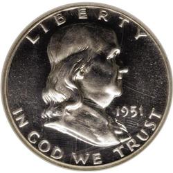 1951 50C PR64 Cameo NGC. NGC Census: (143/213). PCGS P