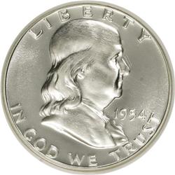 1954 50C PR68 NGC. NGC Census: (314/6). PCGS Populatio