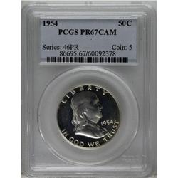 1954 50C PR67 Cameo PCGS. PCGS Population (213/26)