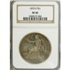 Image 1 : 1875-S T$1 XF45 NGC. NGC Census: (3/644). PCGS Pop