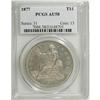Image 3 : 1877 T$1 AU58 PCGS. PCGS Population (38/201). NGC Cens