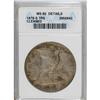 Image 1 : 1878-S T$1 --Cleaned--ANACS. MS60 Details. NGC Cens