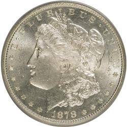 1878 8TF $1 MS64 PCGS. PCGS Population (1983/447). NGC