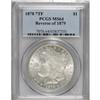 Image 1 : 1878 7TF $1 Reverse of 1879 MS64 PCGS. PCGS Popula