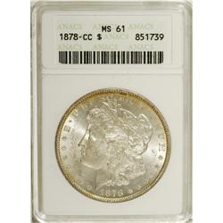 1878-CC $1 MS61 ANACS. NGC Census: (309/8938). PCG