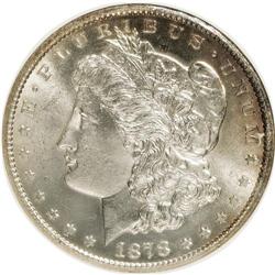 1878-CC $1 MS63 NGC. NGC Census: (3193/4507). PCGS Pop