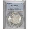 Image 1 : 1878-CC $1 MS64 PCGS. PCGS Population (4821/0). NG