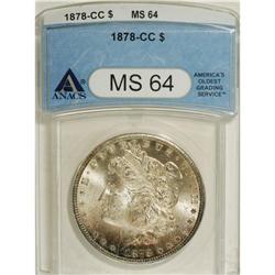 1878-CC $1 MS64 ANACS. NGC Census: (3495/1012). PC