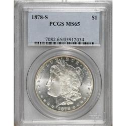 1878-S $1 MS65 PCGS. PCGS Population (2935/478). N