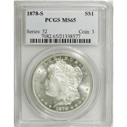 1878-S $1 MS65 PCGS. PCGS Population (2935/478). N