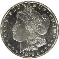 1878-S $1 MS65 PCGS. PCGS Population (2925/479). NGC C