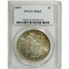 Image 3 : 1879 $1 MS65 PCGS. PCGS Population (741/75). NGC C