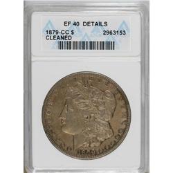 1879-CC $1 --Cleaned--ANACS. XF40 Details. NGC Cens