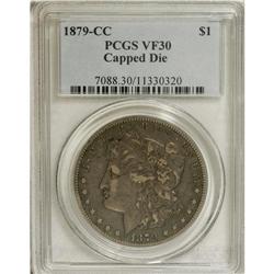 1879-CC $1 Capped Die VF30 PCGS. PCGS Population (