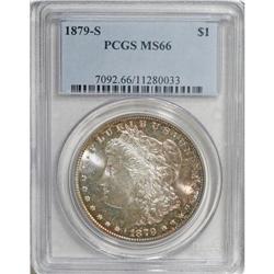 1879-S $1 MS66 PCGS. PCGS Population (5552/1078). NGC