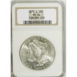 1879-S $1 MS66 NGC. NGC Census: (5252/1589). PCGS