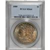 Image 1 : 1880 $1 MS64 PCGS. PCGS Population (2821/861). NGC