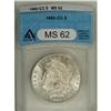 Image 1 : 1880-CC $1 MS62 ANACS. NGC Census: (336/4092). PCG