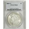 Image 1 : 1880-CC $1 MS63 PCGS. PCGS Population (2347/5798).