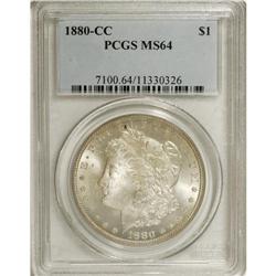 1880-CC $1 MS64 PCGS. PCGS Population (3483/2315).