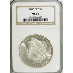 1880-CC $1 MS64 NGC. NGC Census: (1906/1176). PCGS