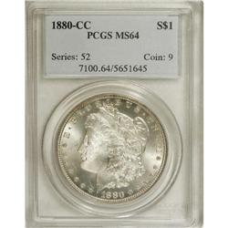 1880-CC $1 MS64 PCGS. PCGS Population (3483/2315).