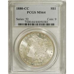 1880-CC $1 MS64 PCGS. PCGS Population (3483/2315).