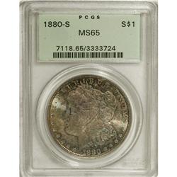 1880-S $1 MS65 PCGS. PCGS Population (27609/9570).