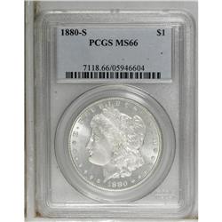 1880-S $1 MS66 PCGS. PCGS Population (8010/1560).