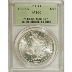 1880-S $1 MS66 PCGS. PCGS Population (7984/1552).