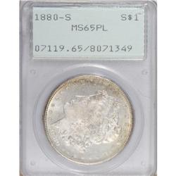 1880-S $1 MS65 Prooflike PCGS. PCGS Population (23