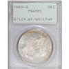 Image 1 : 1880-S $1 MS65 Prooflike PCGS. PCGS Population (23