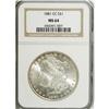 Image 1 : 1881-CC $1 MS64 NGC. NGC Census: (2412/2234). PCGS