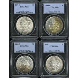 1881-S $1 MS64 PCGS. PCGS Population (71032/52164). NG