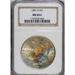 1881-S $1 MS65 NGC. NGC Census: (38477/13828). PCGS Po