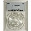 Image 1 : 1881-S $1 MS65 PCGS. PCGS Population (40740/11424). NG