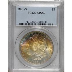 1881-S $1 MS66 PCGS. PCGS Population (10019/1313).