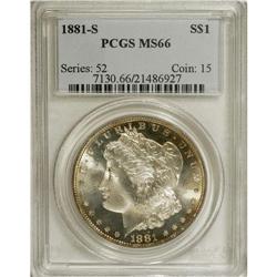1881-S $1 MS66 PCGS. PCGS Population (10019/1313).