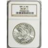 Image 1 : 1881-S $1 MS67 NGC. NGC Census: (2470/125). PCGS P