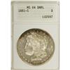 Image 3 : 1881-S $1 MS64 Deep Mirror Prooflike ANACS. NGC Census