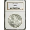 Image 1 : 1882-CC $1 MS65 NGC. NGC Census: (2130/456). PCGS